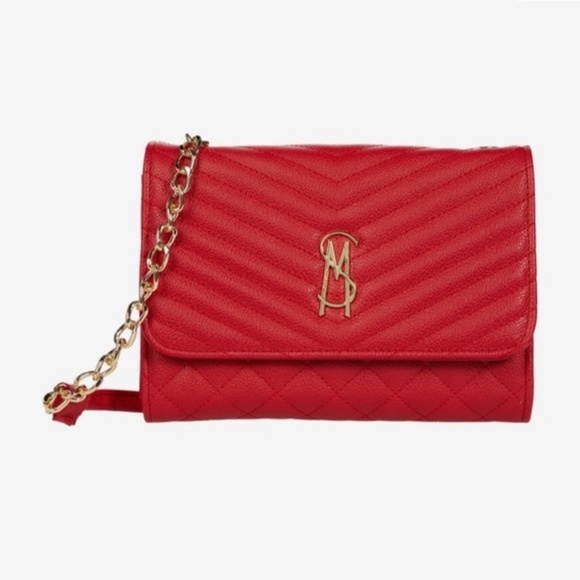 New Steve Madden Bnaomi Quilted Wallet on A String - Picture 1 of 9